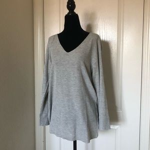Long V Neck Sweater